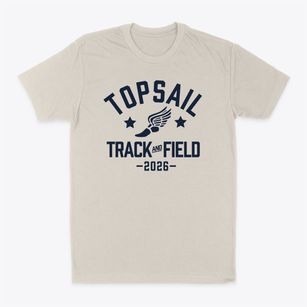 Topsail High School Track and Field Classic Dad T-Shirt