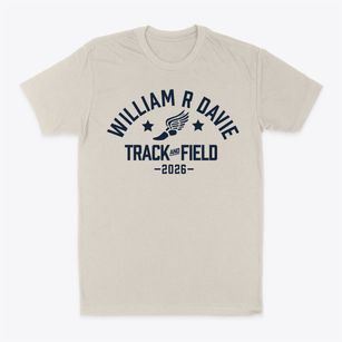 William R Davie Elementary School Track and Field Classic Dad T-Shirt