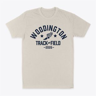 Woodington High School Track and Field Classic Dad T-Shirt