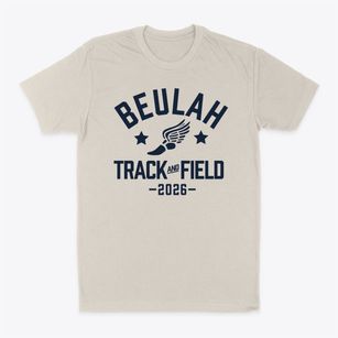 Beulah High School Track and Field Classic Dad T-Shirt