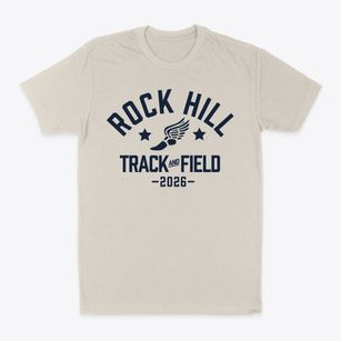 Rock Hill Elementary School Track and Field Classic Dad T-Shirt