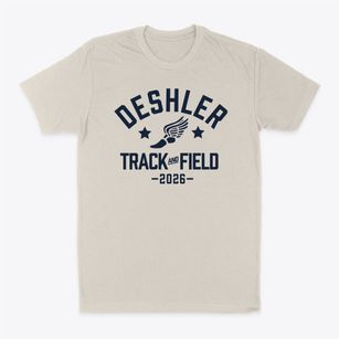 Deshler Elementary School Track and Field Classic Dad T-Shirt
