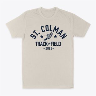 St Colman Parish Track and Field Classic Dad T-Shirt