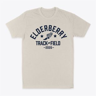 Elderberry Elementary School Track and Field Classic Dad T-Shirt