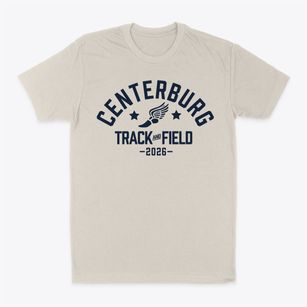 Centerburg Elementary School Track and Field Classic Dad T-Shirt