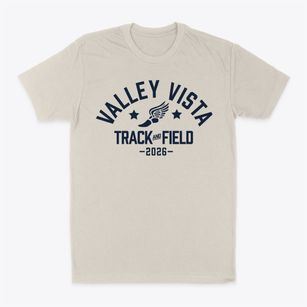 Valley Vista Primary School Track and Field Classic Dad T-Shirt