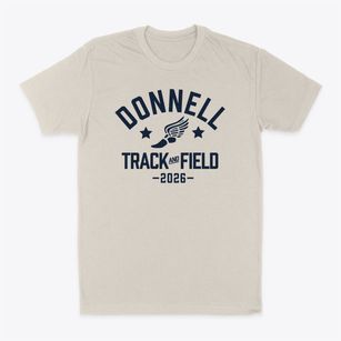 Donnell Junior High School Track and Field Classic Dad T-Shirt