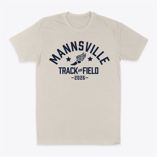 Mannsville Elementary School Track and Field Classic Dad T-Shirt