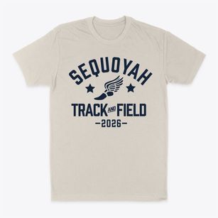 Sequoyah Elementary School Track and Field Classic Dad T-Shirt