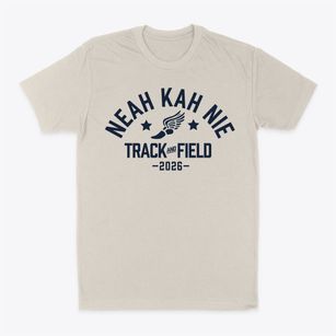 Neah Kah Nie High School Track and Field Classic Dad T-Shirt