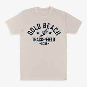 Gold Beach High School Track and Field Classic Dad T-Shirt
