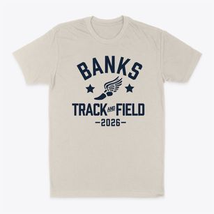 Banks Christian Academy Track and Field Classic Dad T-Shirt