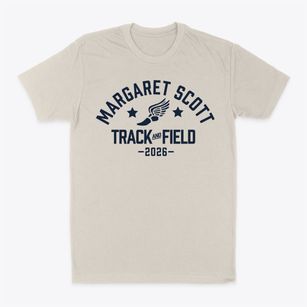 Margaret Scott Elementary School Track and Field Classic Dad T-Shirt