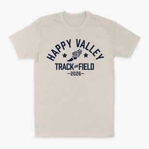 Happy Valley Elementary School Track and Field Classic Dad T-Shirt