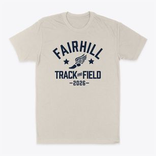 Fairhill Elementary School Track and Field Classic Dad T-Shirt