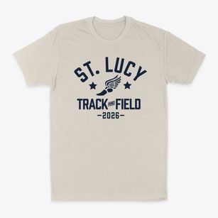 Saint Lucy School Track and Field Classic Dad T-Shirt