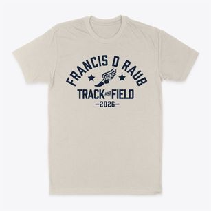 Francis D Raub Middle School Track and Field Classic Dad T-Shirt