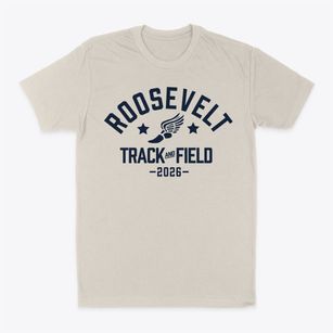 Roosevelt Elementary School Track and Field Classic Dad T-Shirt