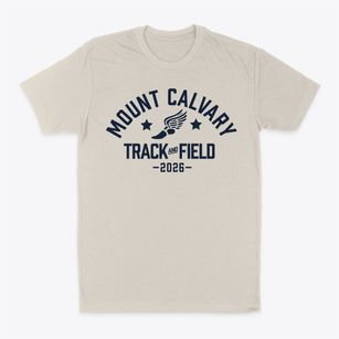 Mount Calvary Lutheran School Track and Field Classic Dad T-Shirt