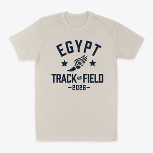 Egypt Elementary School Track and Field Classic Dad T-Shirt