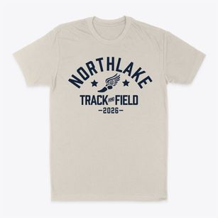 Northlake Elementary School Track and Field Classic Dad T-Shirt