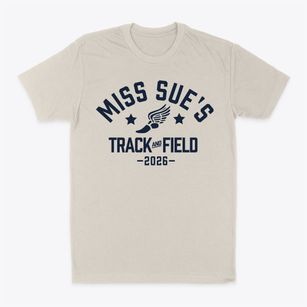Miss Sue's Christian Daycare Track and Field Classic Dad T-Shirt