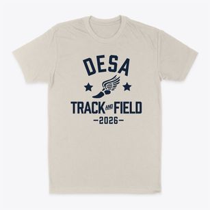 Dallas Environmental Science Academy Track and Field Classic Dad T-Shirt