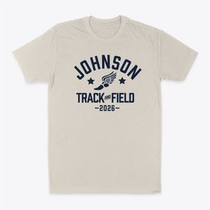 Johnson Elementary School Track and Field Classic Dad T-Shirt