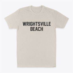 Wrightsville Beach North Carolina Classic Block Classic Dad T-Shirt