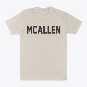 Mcallen Texas Classic Block Classic Dad T-Shirt