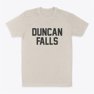 Duncan Falls Ohio Classic Block Classic Dad T-Shirt