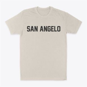San Angelo Texas Classic Block Classic Dad T-Shirt