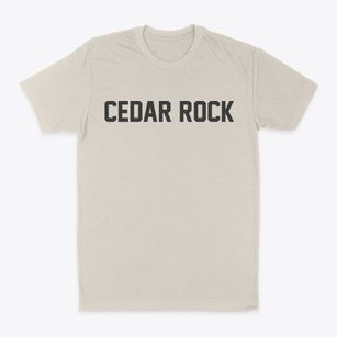 Cedar Rock North Carolina Classic Block Classic Dad T-Shirt