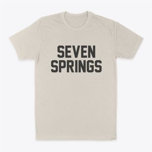 Seven Springs Pennsylvania Classic Block Classic Dad T-Shirt