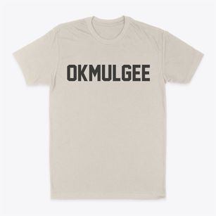 Okmulgee Oklahoma Classic Block Classic Dad T-Shirt