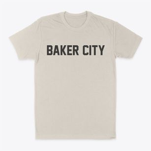 Baker City Oregon Classic Block Classic Dad T-Shirt