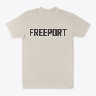 Freeport Maine Classic Block Classic Dad T-Shirt