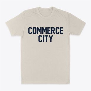 Commerce City Colorado Classic Block Classic Dad T-Shirt