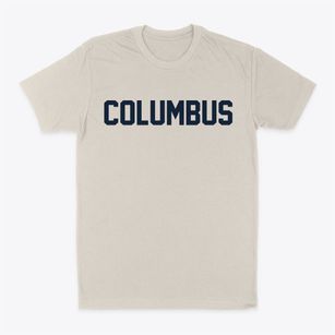Columbus Minnesota Classic Block Classic Dad T-Shirt