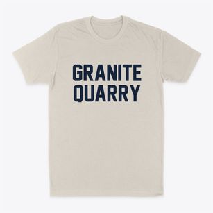 Granite Quarry North Carolina Classic Block Classic Dad T-Shirt