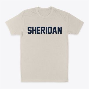 Sheridan Illinois Classic Block Classic Dad T-Shirt