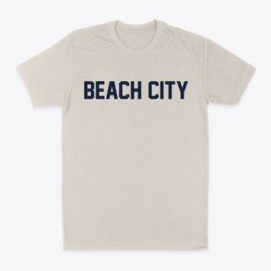 Beach City Texas Classic Block Classic Dad T-Shirt