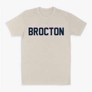 Brocton New York Classic Block Classic Dad T-Shirt