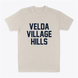 Velda Village Hills Missouri Classic Block Classic Dad T-Shirt