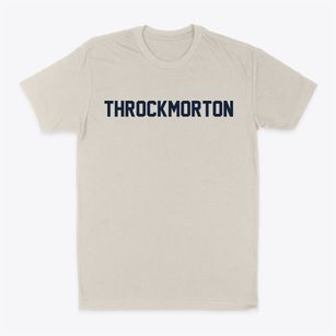 Throckmorton Texas Classic Block Classic Dad T-Shirt