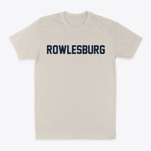 Rowlesburg West Virginia Classic Block Classic Dad T-Shirt