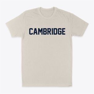 Cambridge Maine Classic Block Classic Dad T-Shirt