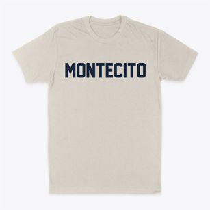 Montecito California Classic Block Classic Dad T-Shirt
