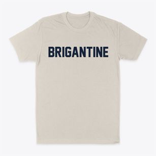 Brigantine New Jersey Classic Block Classic Dad T-Shirt