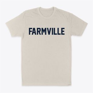 Farmville Virginia Classic Block Classic Dad T-Shirt
